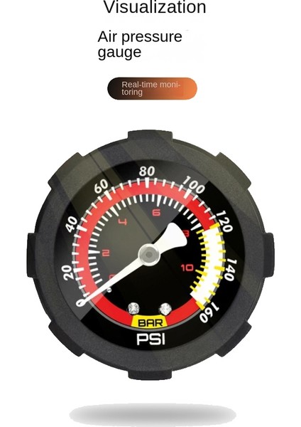 Bisiklet Hava Pompası Taşınabilir Yüksek Basınç Max 150PSI Lastik Şişirme (Yurt Dışından) modelleri