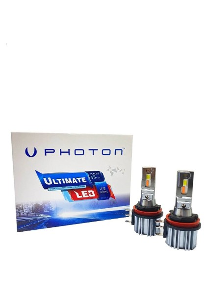 Ultimate +5 Plus H15 LED Xenon Far Turuncu - Buz Beyaz Fanlı Canbus 55W 12-24V