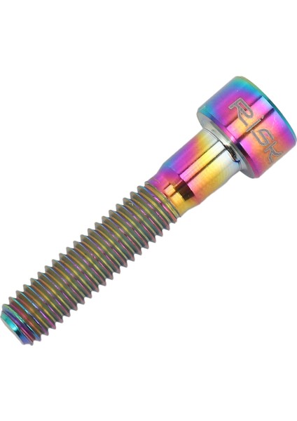 Bisiklet Sütun Kulaklık Kök Kapağı Gökkuşağı Için M6X30MM Titanyum Cıvatalar (Yurt Dışından)