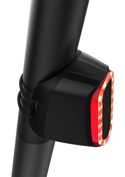 Yol Bisikletleri ve Dağ Işıkları Için Bisiklet USB Fren Arka Lambası (Yurt Dışından)