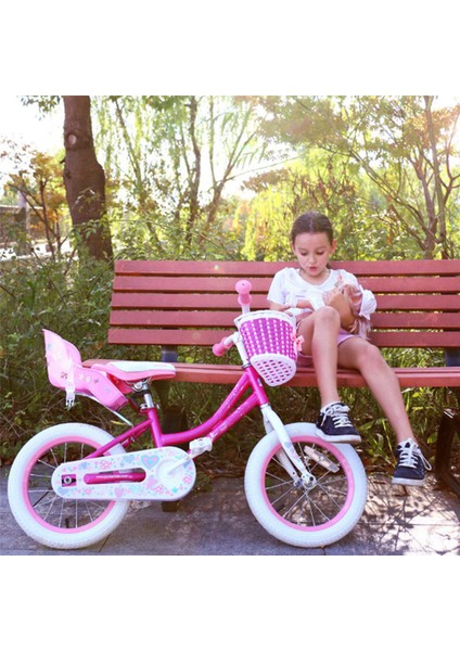 Evrensel Bebek Bisiklet Koltuğu Çıkartmaları ile Dıy Çıkartması Kız Çocuklar, Pembe (Yurt Dışından)