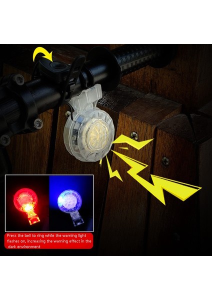 Şarjlı Çocuk Scooter Elektrikli Korna Bisiklet Elektronik Zil (Yurt Dışından)