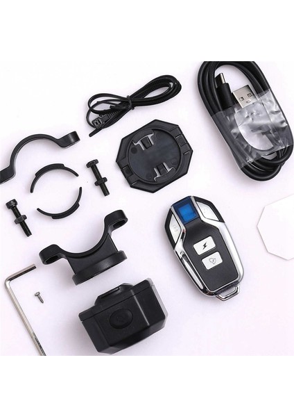 Titreşim Alarmı Güneş Kremi ve Yağmura Dayanıklı Kablosuz USB Şarj Alarmı (Yurt Dışından)