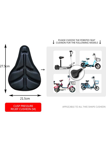 Açık Bisiklet Bisiklet Scooter Orta Için Bisiklet Koltuğu Eyer (Yurt Dışından) fiyatları