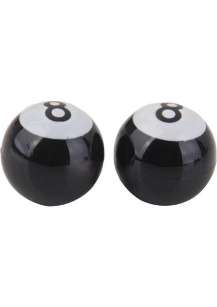 2 x No. 8 Top Motosiklet Lastiği Tekerlek Sapı Hava Valfi Toz Kapatma Başlığı (Yurt Dışından)