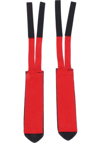 1 Çift Pedal Sapları, Ayak Pedalı Sapları Çocuk Pedal Sapları (Kırmızı) (Yurt Dışından)
