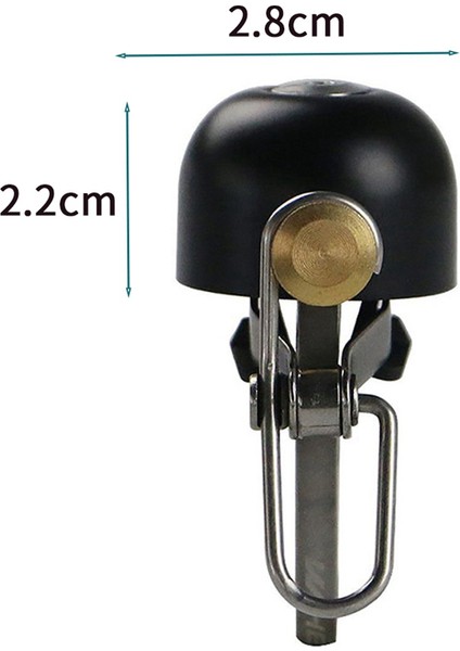 Bisiklet Zili El Zili, Gidon Clic Bell Reo Vintage Korna (Yurt Dışından)