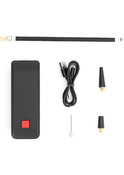 Işık Pompası Sürme Ekipmanı ile Bisiklet Elektrikli Pompa USB Şarj Edilebilir (Yurt Dışından)