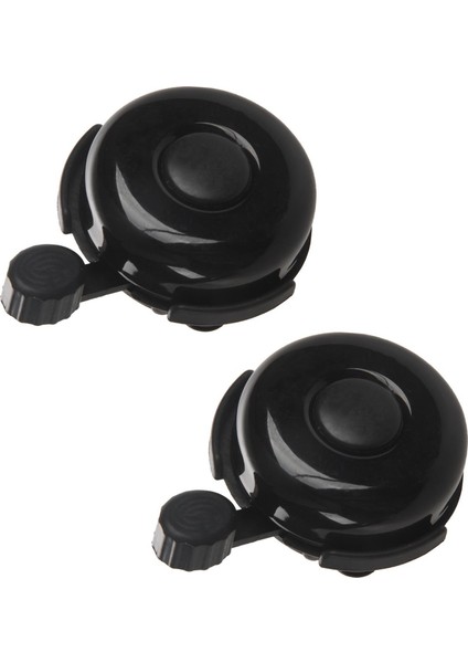 Yetişkinler Için Alüminyum Bisiklet Zili Halkası Erkek Kadın Çocuk Kız Erkek (Siyah) (Yurt Dışından)