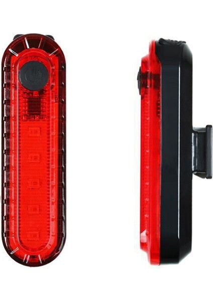 Bisiklet Arka Lambaları Açık Havada Sürme USB Şarjlı Arka Lambalar (Yurt Dışından)