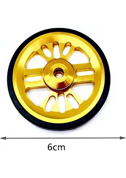 Cıvatalar Kırmızı ile Alüminyum Için 2 Adet Katlanır Bisiklet Easywheel (Yurt Dışından)
