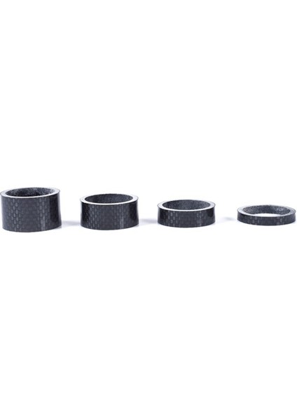 8 Adet/takım 1 1/8 Inç Karbon Fiber 3k Parlak Spacer Kulaklık Çatal (Yurt Dışından)