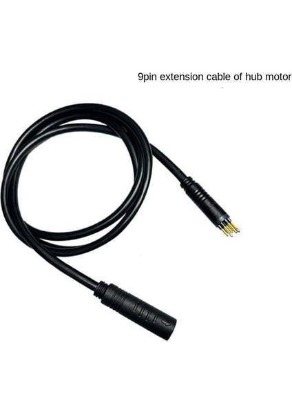 E-Bike 9 Pin Motor Uzatma Kablosu Kablosu (Yurt Dışından)