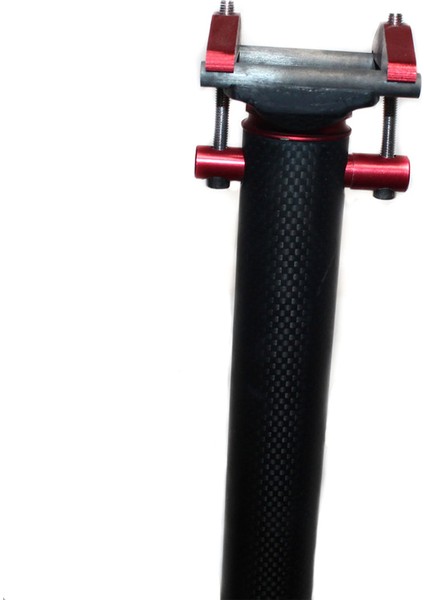 Bisiklet Katlanır Bisiklet Için Bisiklet Koltuğu Sonrası Süper Hafif 3k 31.8X580MM (Yurt Dışından)
