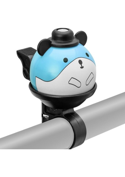 Bisiklet Zili 360° Dönebilen Karikatür Bisiklet Aksesuarları Mavi (Yurt Dışından)
