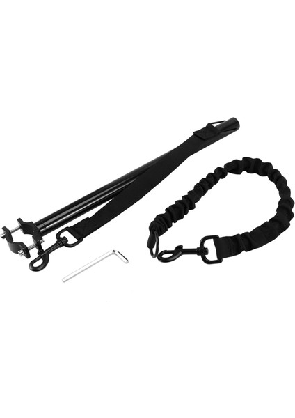 Reaksiyona Girebilen Bisiklet Köpek Tasması 58 Inç Maksimum Bisiklet Köpek Yürüyüş Tasması (Yurt Dışından)