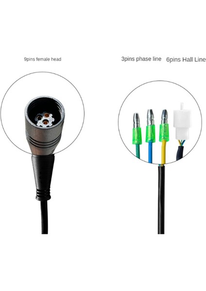 Su Geçirmez Dokuz Çekirdekli Motor Adaptör Kablosu/dişi Kullanımının Desteklenmesi (Yurt Dışından) indirimleri