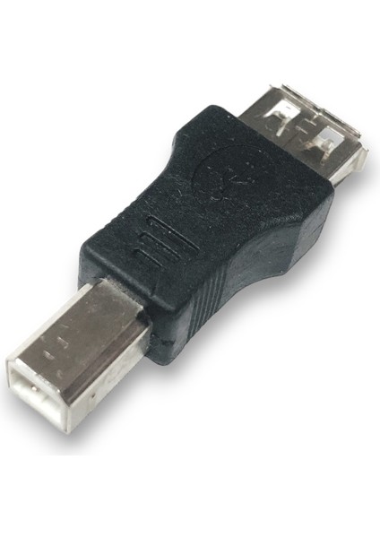 USB A Dişi - USB B Erkek Adaptör Dönüştürücü USB Dişi USB B Erkek Yazıcı Giriş Ucu Erkek