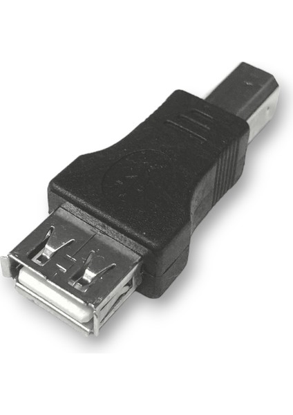 USB A Dişi - USB B Erkek Adaptör Dönüştürücü USB Dişi USB B Erkek Yazıcı Giriş Ucu Erkek