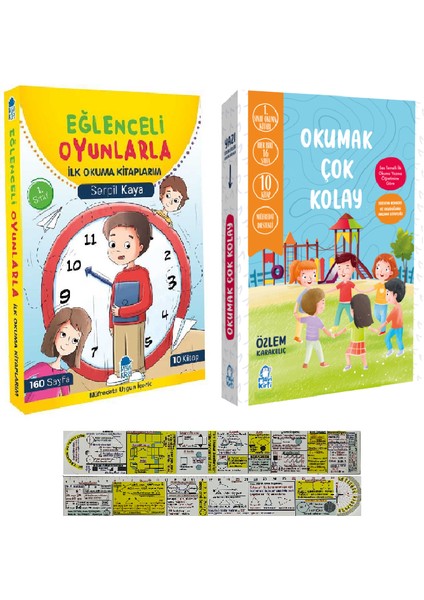 Eğlenceli Oyunlarla İlk Okuma Kitaplarım Seti – Okumak Çok Kolay 20 Kitap 1. Sınıf Okuma Kitapları Set