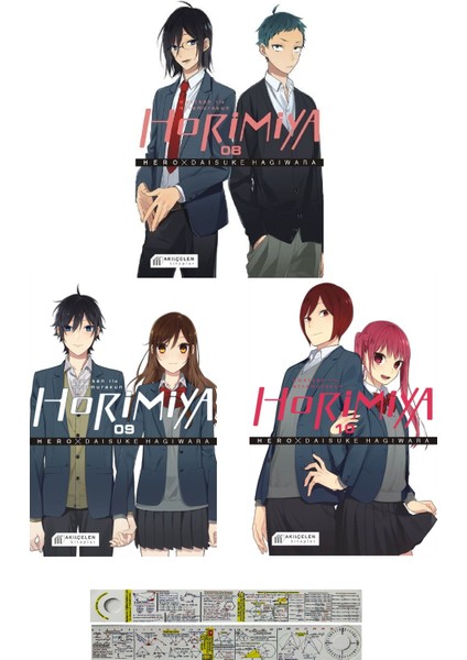 Horimiya 8 - Horimiya 9 - Horimiya 10 + Matematik Öğreten Ayraç