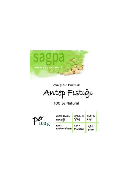 Antep Fıstığı Kavrulmuş ( 500 Gr ) Premium Kalite