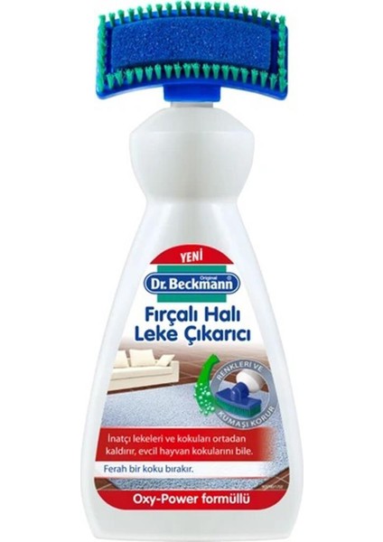 Fırçalı Halı Leke Çıkarıcı 650ML + Dr. Beckmann Fırçalı Leke Çıkarıcı 250ML 2'li Leke Çıkarıcı Set