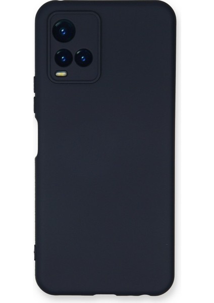 Vivo Y21 Kılıf Nano Içi Kadife Silikon - Lacivert 300099