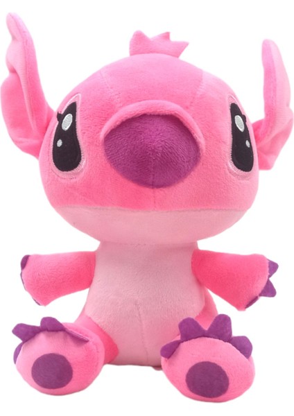 Lilo ve Stitch Hayranları Için Mükemmel Hediye Pembe Peluş Lilo Figürü 20CM. Vantuzlu
