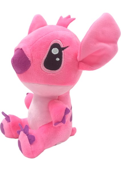 Lilo ve Stitch Hayranları Için Mükemmel Hediye Pembe Peluş Lilo Figürü 20CM. Vantuzlu