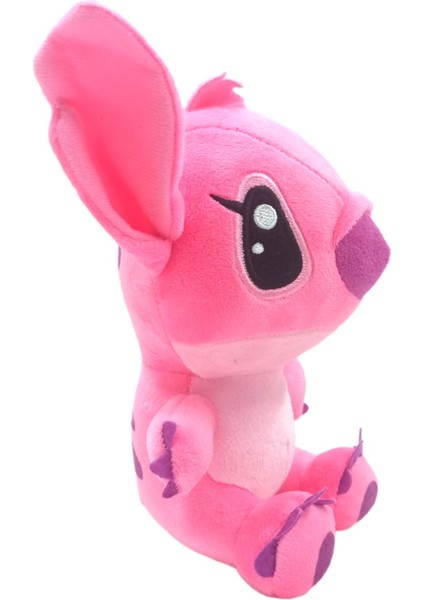 Lilo ve Stitch Hayranları Için Mükemmel Hediye Pembe Peluş Lilo Figürü 20CM. Vantuzlu