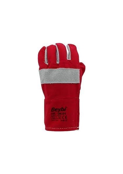 Feyza Yapı Beybi Dk-01 Koton Montaj Eldiveni Kırmızı fiyatları