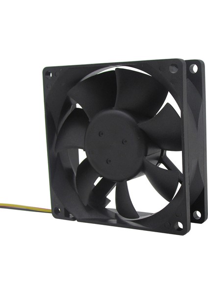 24V 80MM 8cm Soğutma Fanı 8025 Pc Bilgisayar Kasası Fanı Cpu Soğutma Fanı (Yurt Dışından)