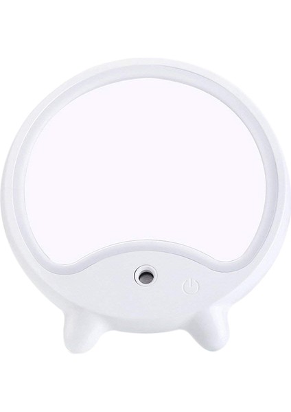 Yüz Sisleme Fonksiyonlu Masa ile Ayarlanabilir LED Ayna Işığı Beyaz (Yurt Dışından)