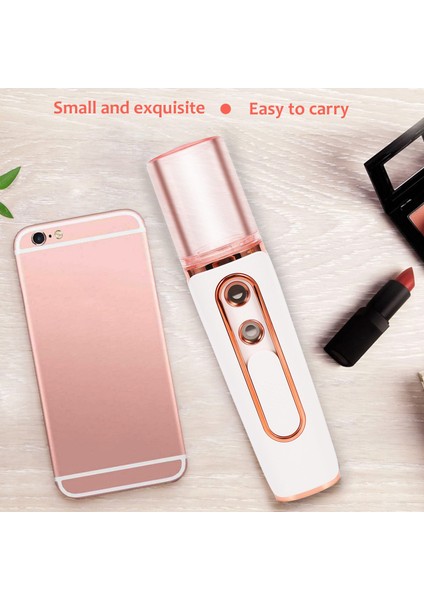 Yüz Steamer Mist Yüz Püskürtücü Güzellik Sauna Nemlendirici Beyaz (Yurt Dışından) modelleri