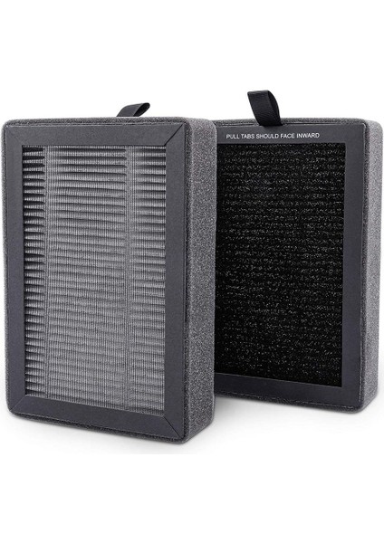 -H128 Hava Temizleme Cihazı Için Yedek Filtre, 2'li Paket (Yurt Dışından)