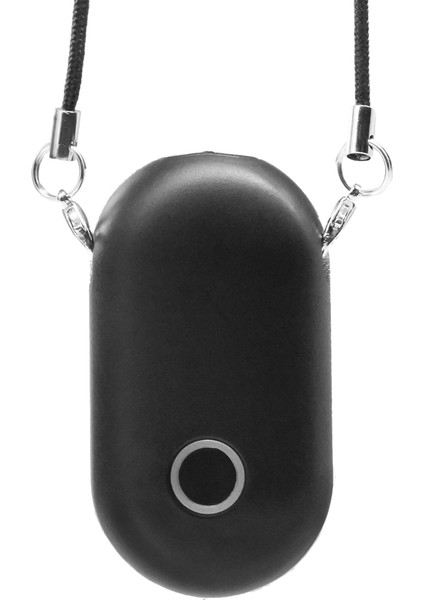 6,5 Milyon Negatif Iyon Arıtma Cihazı Kişisel Giyilebilir Mini Siyah (Yurt Dışından)