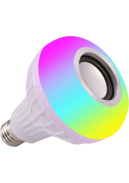 Uzaktan Kumanda Bluetooth Lamba LED Akıllı Ampul Wifi Renkli Müzik Ampulü (Yurt Dışından)