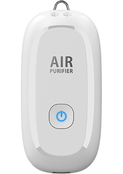 Modaya Uygun Kişisel Giyilebilir Araba Asılı Boyun Hava Temizleme Cihazı Beyaz (Yurt Dışından)