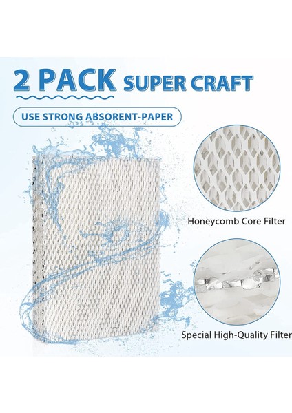 45 A2 45 Tüm Ev Için Su Paneli Nemlendirici 400, 400A (2'li Paket) (Yurt Dışından) fiyatları