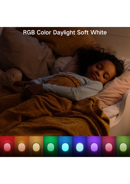 Takılabilir Gece Lambası Rgb 16 Renkli Led, Uzaktan Kumandalı (Abd Tak) (Yurt Dışından)