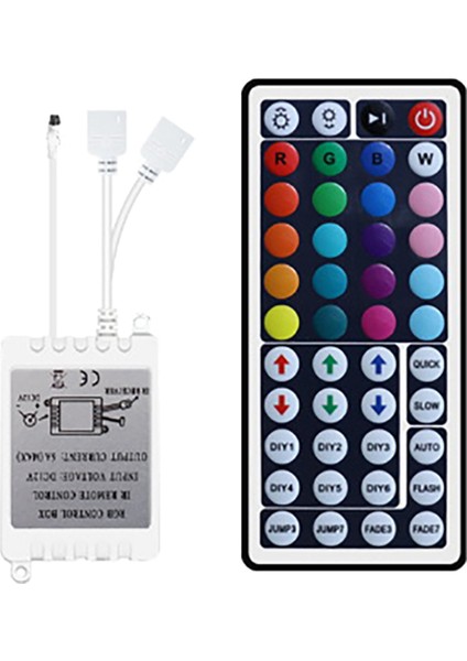 Uzaktan 44 Tuşlu LED Sip Rgb Kontrol Kutusu Rgb Kontrol Kutusu (Yurt Dışından)