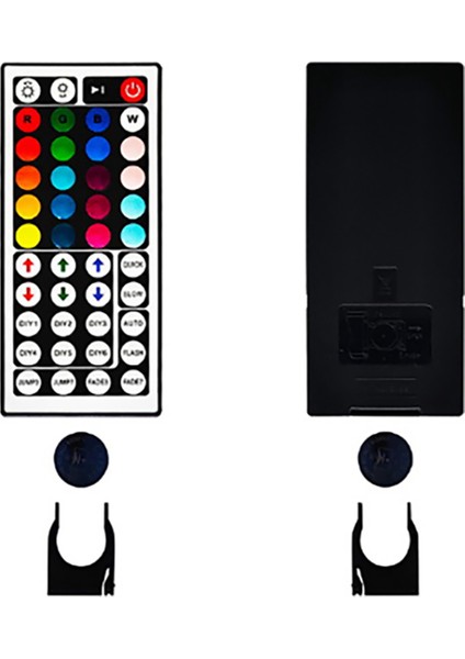 Uzaktan 44 Tuşlu LED Sip Rgb Kontrol Kutusu Rgb Kontrol Kutusu (Yurt Dışından)