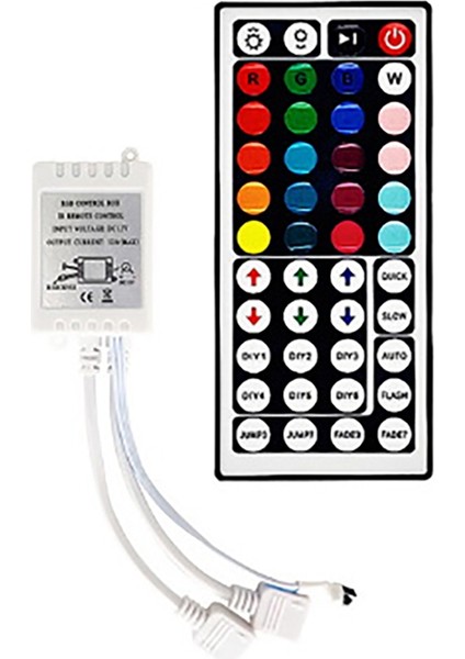 Uzaktan 44 Tuşlu LED Sip Rgb Kontrol Kutusu Rgb Kontrol Kutusu (Yurt Dışından)