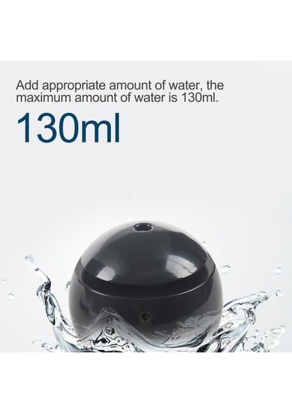 Ulasonic Atomize Nemlendirici Hava Temizleme Cihazı LED Gece Lambası, Siyah (Yurt Dışından) indirimleri