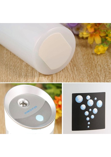 300ML Ulasonic USB Araç Nemlendirici Mist Maker Ev Ofis:beyaz (Yurt Dışından) modelleri