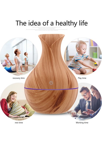 Elecic Hava Nemlendirici Yağ Difüzörü 130ML Nemlendirici C (Yurt Dışından) fiyatları