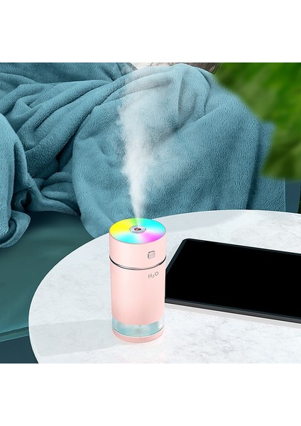 USB Hava Nemlendirici 7 Renk Işıklar Araba Ofis Hava Temizleme Cihazı Beyaz (Yurt Dışından) fiyatları