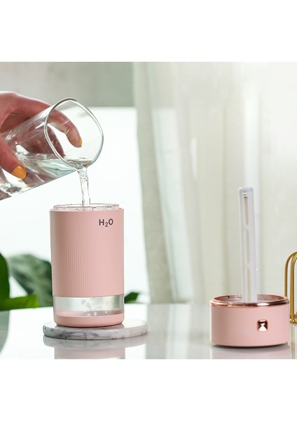 USB Hava Nemlendirici 7 Renk Işıklar Araba Ofis Hava Temizleme Cihazı Beyaz (Yurt Dışından) indirimleri