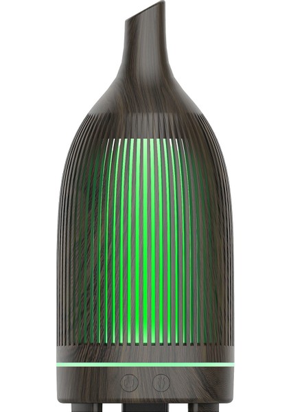 Araba Için 200ML USB Hava Nemlendirici Elektrikli Difüzör - Koyu Renk (Yurt Dışından)